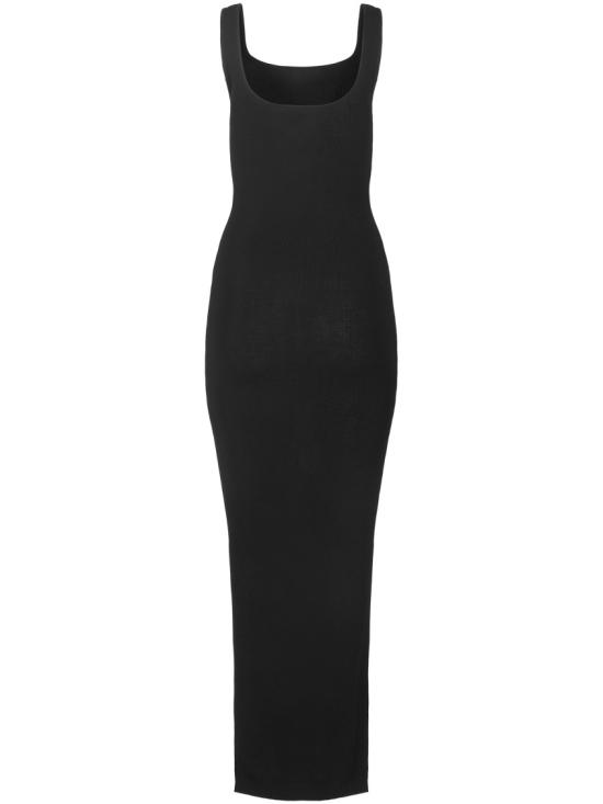 26SS 엔타이어 스튜디오 롱 원피스 ESSS26DR032370015 Black - ENTIRE STUDIOS