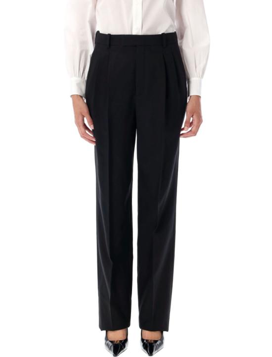 25FW 생로랑 수트 팬츠 837054Y7B731000 Black