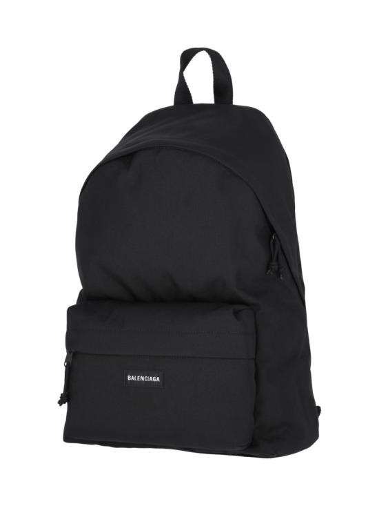 26FW 발렌시아가 로고 패치 익스플로러 백팩 503221 2VZ371000 Black - BALENCIAGA
