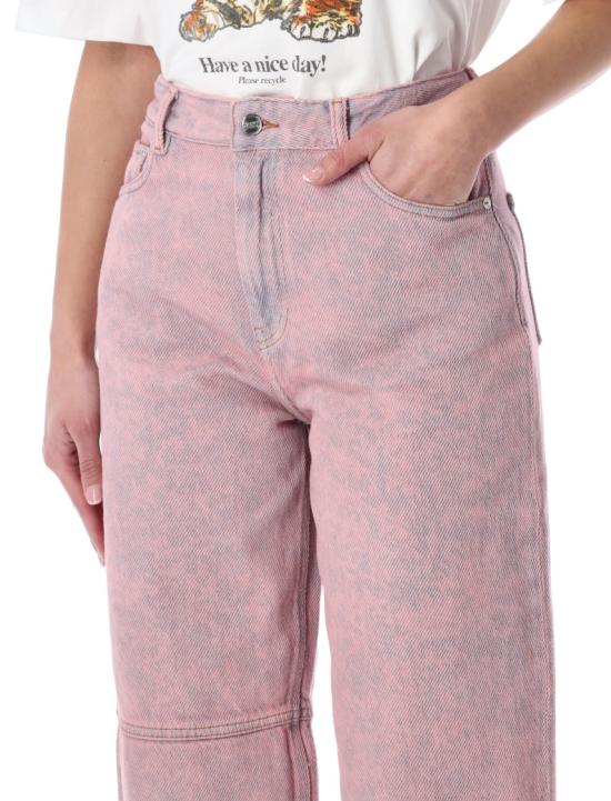 26SS 가니 워싱 스타이 진 A11000341094905C Pink - GANNI