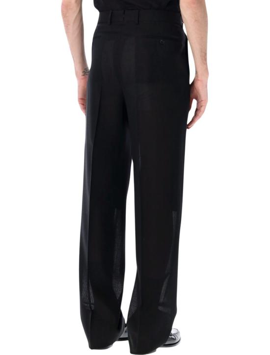 26SS 톰포드 라이트 프레스코 더블 플리츠 팬츠 PLMD01W0132NAA Black - TOMFORD