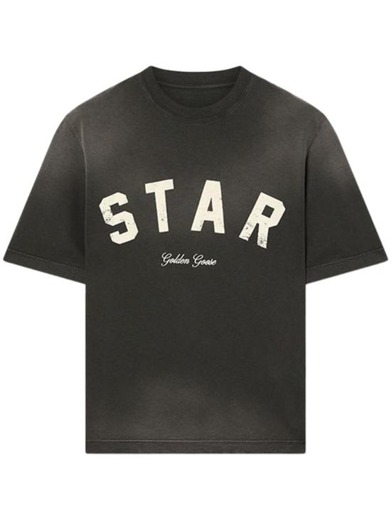 26SS 골든구스 반팔 티셔츠 GUP01873P00241960666 Black