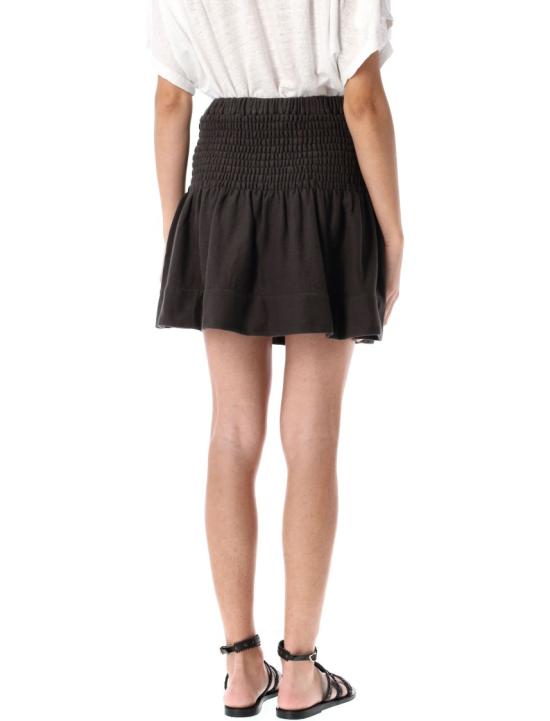 25FW 이자벨마랑에뚜왈 미디 스커트 JU0146FCA1M07E02FK Black - ISABEL MARANT ETOILE