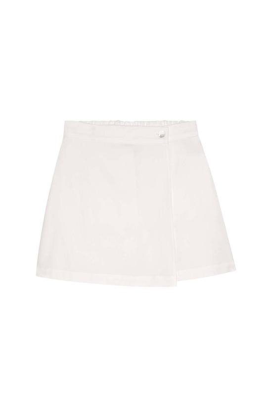  도니 숏 스커트 . 치노 스코트 파우더 - DONNI.