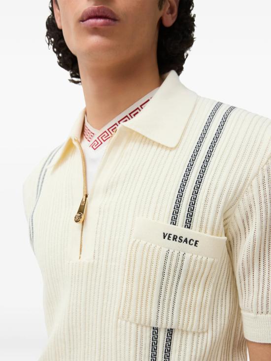 26FW 베르사체 스웨터 10253531A18352 1W010 Bianco - VERSACE