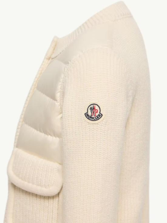 26FW [키즈] 몽클레어 패딩 L29549B00011M4281 034 Bianco - MONCLER