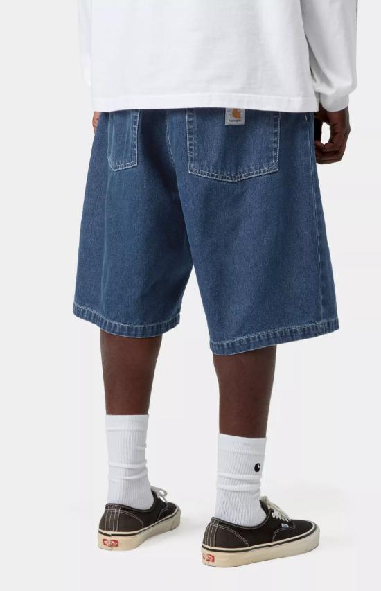 26SS 칼하트 WIP 브랜돈 쇼츠 I037161 0106BLUE STONE WASHED - CARHARTT WIP