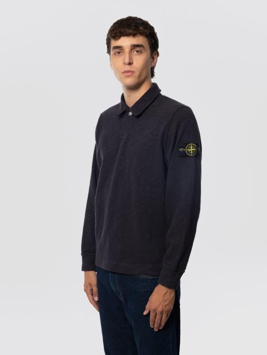  스톤 아일랜드 긴팔 티셔츠 K2S15 6100054 S0238 V0026 INK BLUE DOM - STONE ISLAND