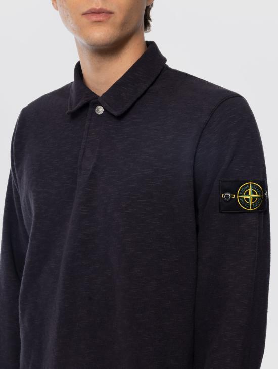  스톤 아일랜드 긴팔 티셔츠 K2S15 6100054 S0238 V0026 INK BLUE DOM - STONE ISLAND