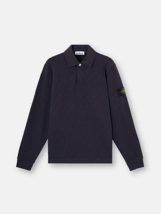  스톤 아일랜드 긴팔 티셔츠 K2S15 6100054 S0238 V0026 INK BLUE DOM - STONE ISLAND