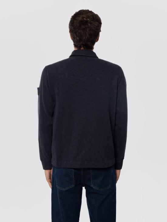  스톤 아일랜드 긴팔 티셔츠 K2S15 6100054 S0238 V0026 INK BLUE DOM - STONE ISLAND