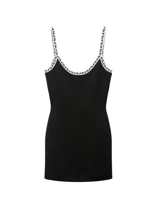 26FW 베르사체 숏 원피스 10258341A18357 1B000 Nero