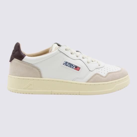 26FW 오트리 메달리스트 로우 스니커즈 AULM LS18 WHITE FIG