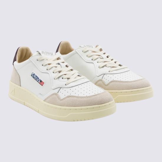 26FW 오트리 메달리스트 로우 스니커즈 AULM LS18 WHITE FIG - AUTRY