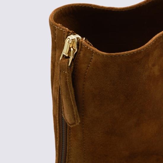 26FW 아쿠아주라 부츠 MNRMIDB0 SUECHT Chestnut - AQUAZZURA