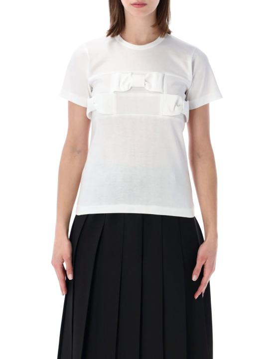 26SS 꼼데가르송 반팔 티셔츠 NQT0031 Black