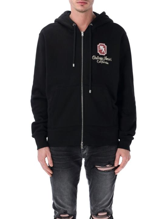 26SS 아미리 후드 티셔츠 AMTOJR1098001 Black