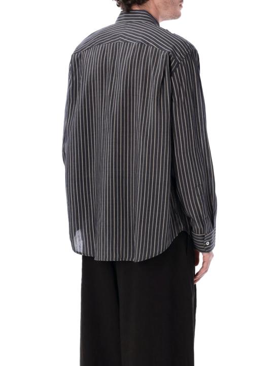 26SS 스튜디오 니콜슨 긴팔 셔츠 SNM1126INDIGO Black - STUDIO NICHOLSON