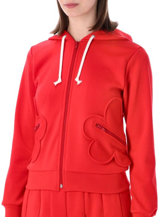 26SS 꼼데가르송 후드 티셔츠 NQT0062 Red - COMME DES GARCONS