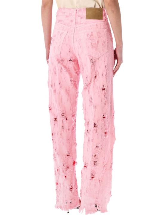 26SS 하이쿠레 스트레이트 팬츠 HEW03330GF180PXDT0568 Pink - HAIKURE