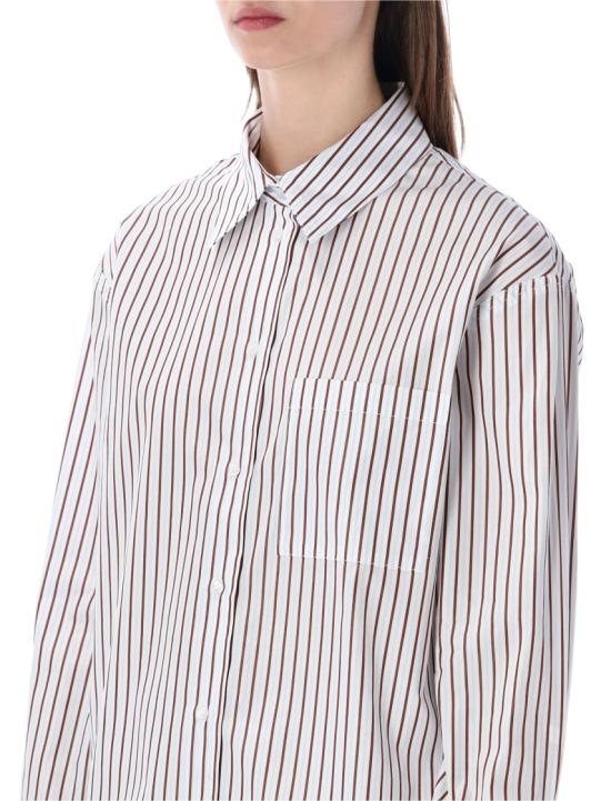 26SS 루루 스튜디오 셔츠 MAUDDARK RED L White - LOULOU STUDIO