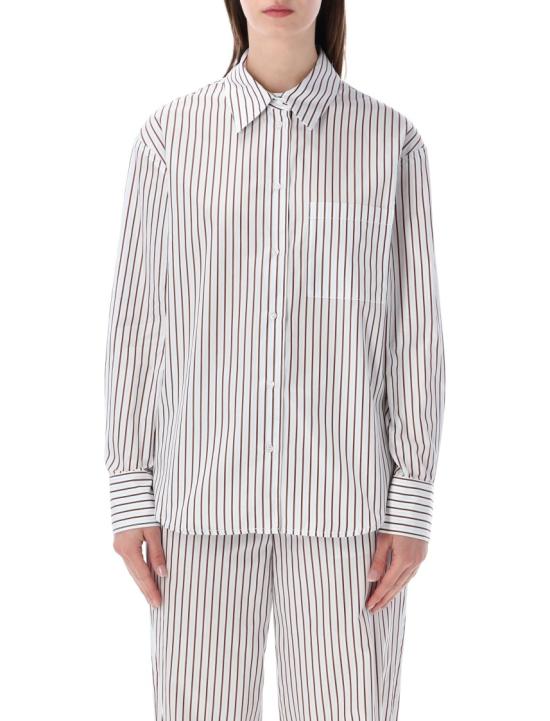 26SS 루루 스튜디오 셔츠 MAUDDARK RED L White