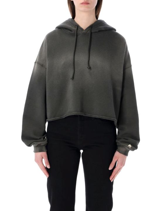 26SS 골든구스 후드 티셔츠 GWP02699P00251360666 Black