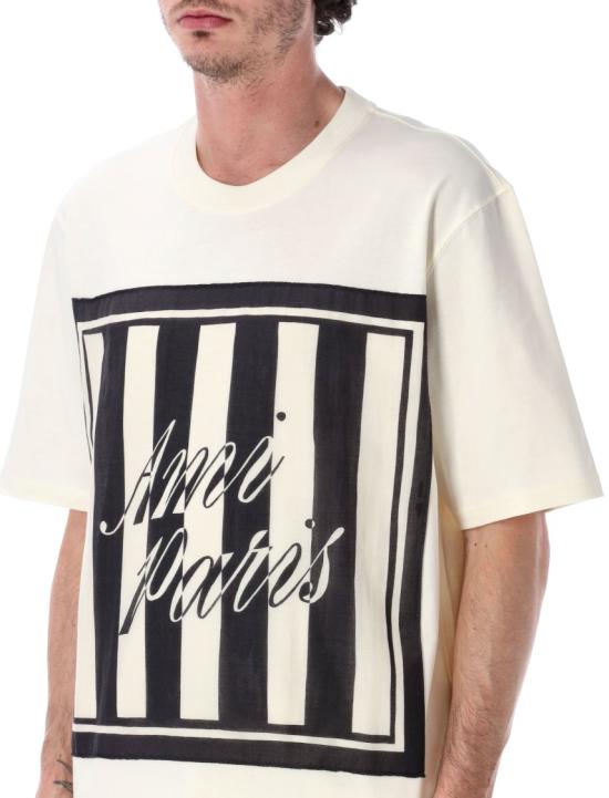 26SS 아미 반팔 티셔츠 UTS3957261360 White - AMI