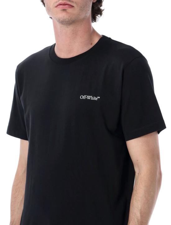 26SS 오프화이트 반팔 티셔츠 OMAA027S26JER0010001 Black - OFF WHITE