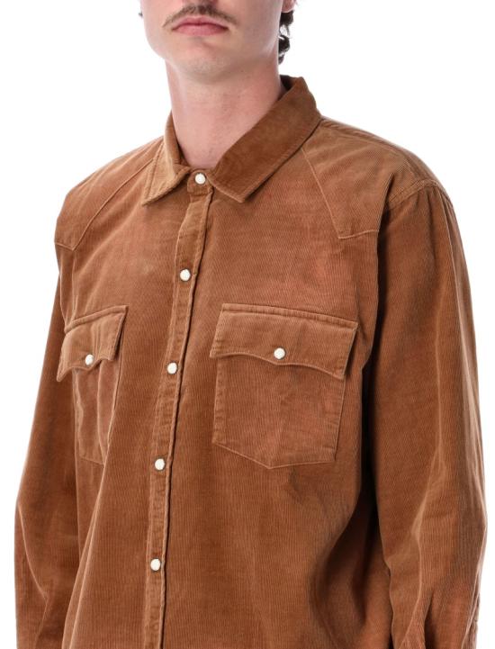 26SS 파운드 긴팔 셔츠 FOSS26SR020122096 Brown - FOUND