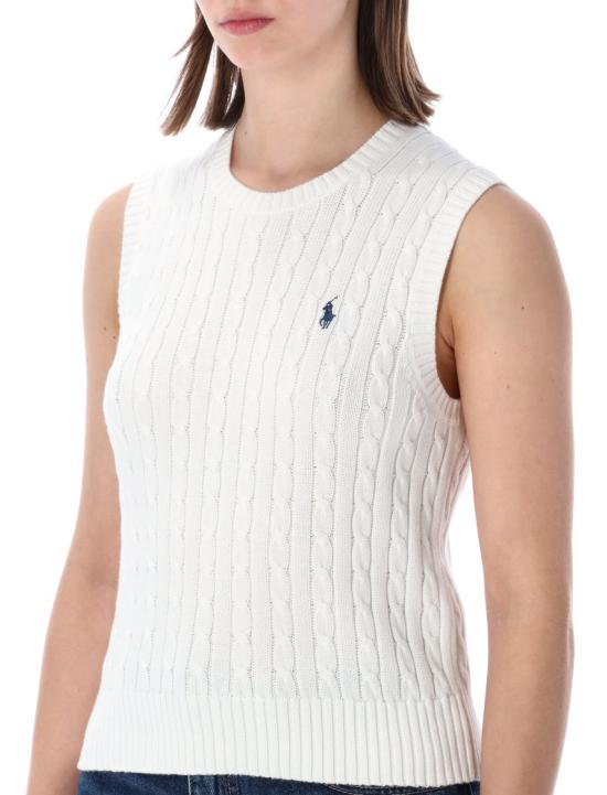 26SS 폴로 랄프로렌 민소매 티셔츠 211971882001 White - POLO RALPH LAUREN