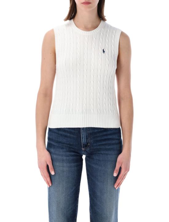 26SS 폴로 랄프로렌 민소매 티셔츠 211971882001 White