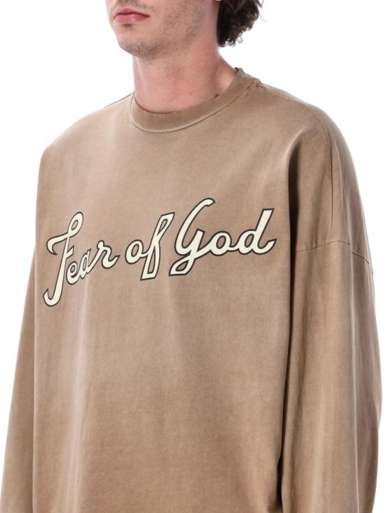 26SS 피어오브갓 긴팔 티셔츠 FG9M109950HWJ288 Brown - FEAR OF GOD