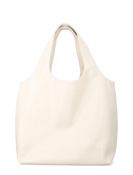 26SS 아페쎄 나논 로고 토트백 M61565PUAATAAD Neutrals - A.P.C.