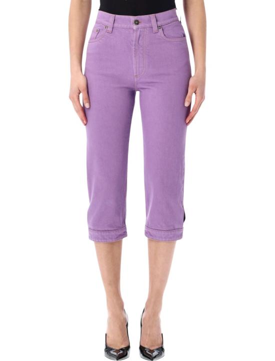 26SS 베르사체 스트레이트 팬츠 10237411A178711DB20 Purple