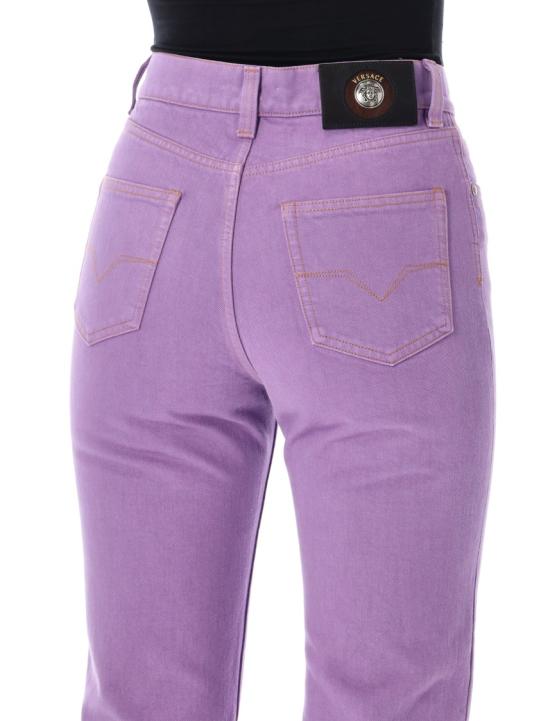 26SS 베르사체 스트레이트 팬츠 10237411A178711DB20 Purple - VERSACE