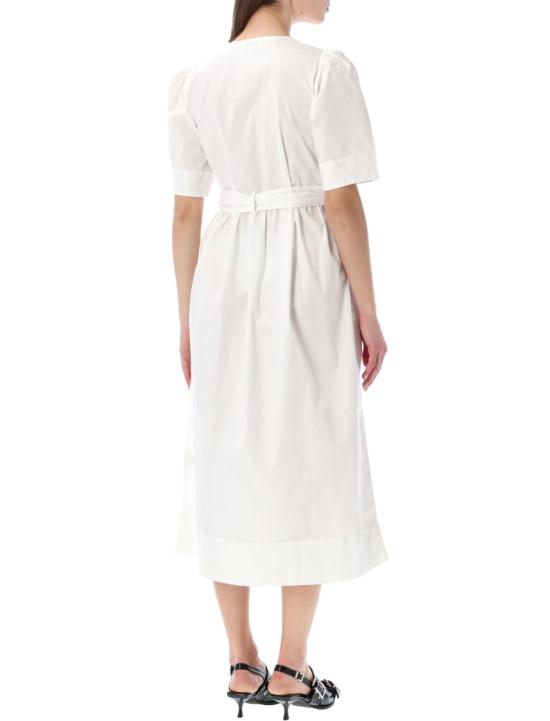 26SS 가니 롱 원피스 W1115151 White - GANNI