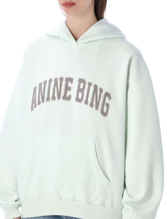 26SS 애니빙 후드 티셔츠 A0811858GEE1 Green - ANINE BING