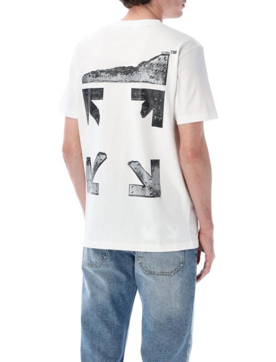 26SS 오프화이트 반팔 티셔츠 OMAA027S26JER0011000 White - OFF WHITE