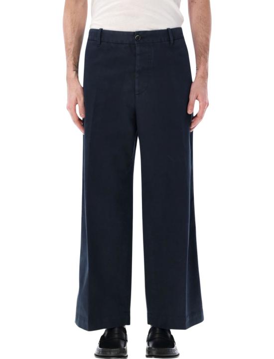26SS 나인인더모닝 스트레이트 팬츠 THG01A13NAVY Black
