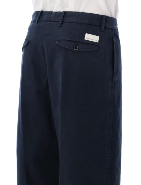 26SS 나인인더모닝 스트레이트 팬츠 THG01A13NAVY Black - NINE IN THE MORNING