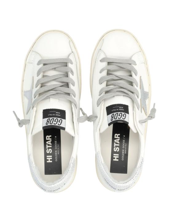  골든구스 하이스타 스니커즈 GWF00118F00032980185 White - GOLDEN GOOSE