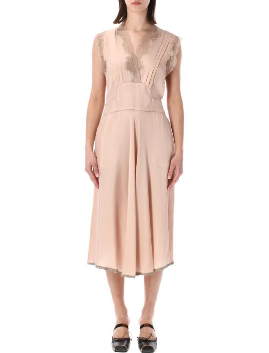 26SS 마르지엘라 롱 원피스 S51DD0058M35798218 Neutrals