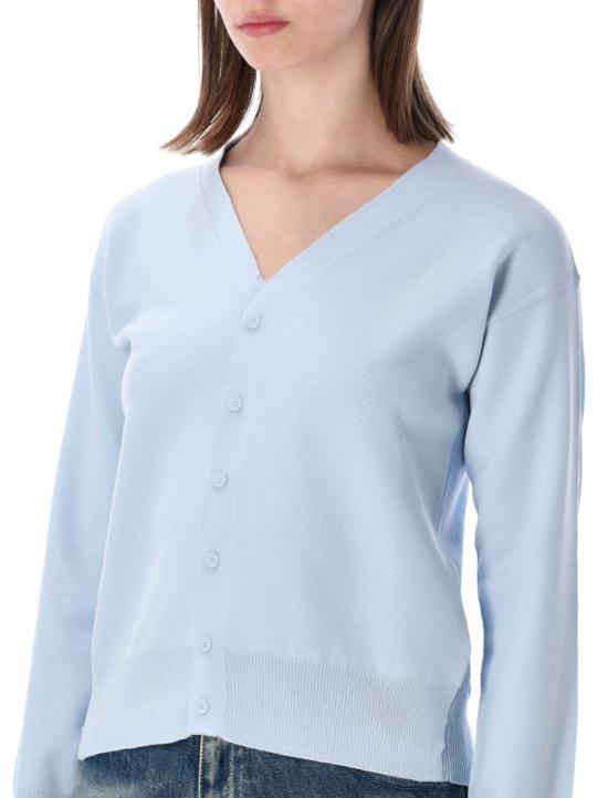 26SS MM6 메종마르지엘라 가디건 S62HP0041M13270512 Blue - MM6 MAISON MARGIELA