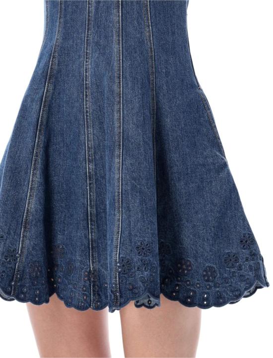 26SS 셀프 포트레이트 데님 원피스 SS26820SBLBLUE Blue - SELF PORTRAIT