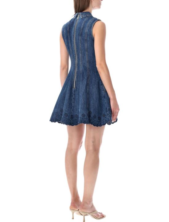 26SS 셀프 포트레이트 데님 원피스 SS26820SBLBLUE Blue - SELF PORTRAIT