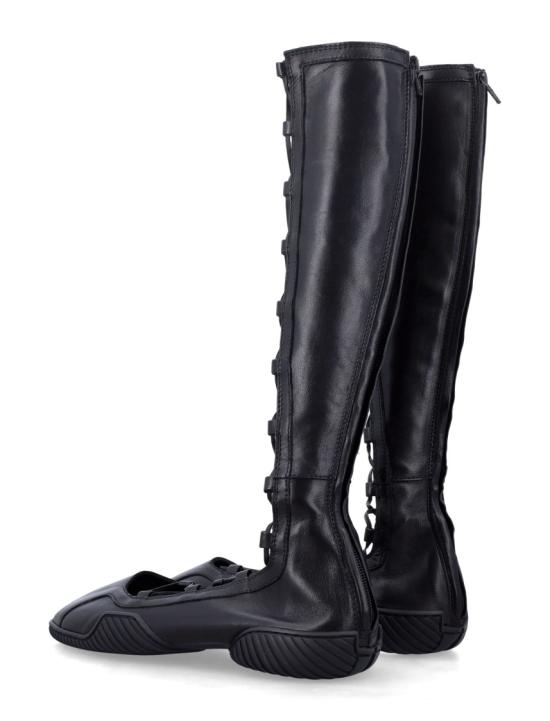 26SS 미스타 부츠 MI6079BLACK Black - MIISTA