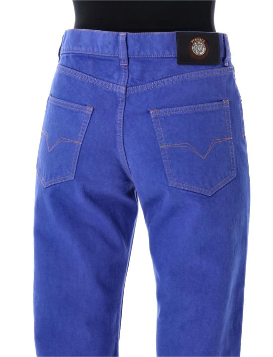 26SS 베르사체 데님 팬츠 10245691A178711DB10 Blue - VERSACE