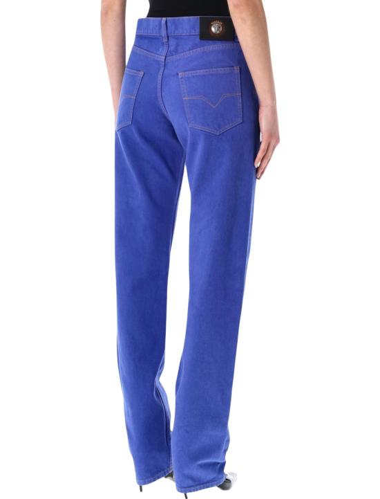 26SS 베르사체 데님 팬츠 10245691A178711DB10 Blue - VERSACE