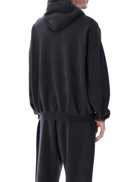 26SS 피어오브갓 후드 티셔츠 192SP266701FFB Black - FEAR OF GOD